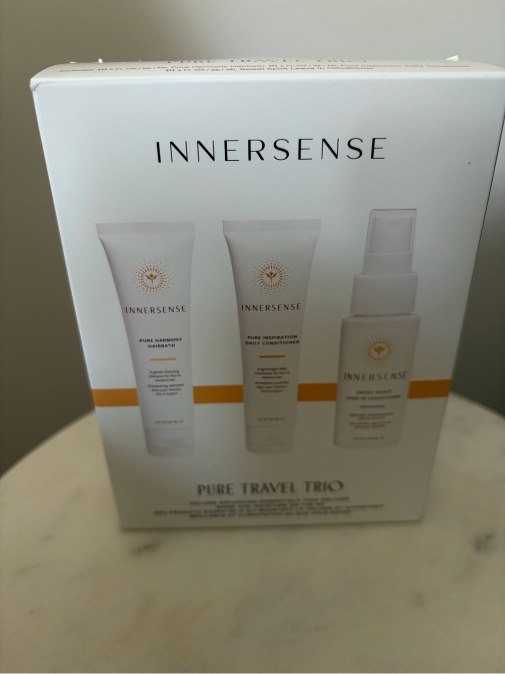 NWT Innersense Pure Travel Trio Set